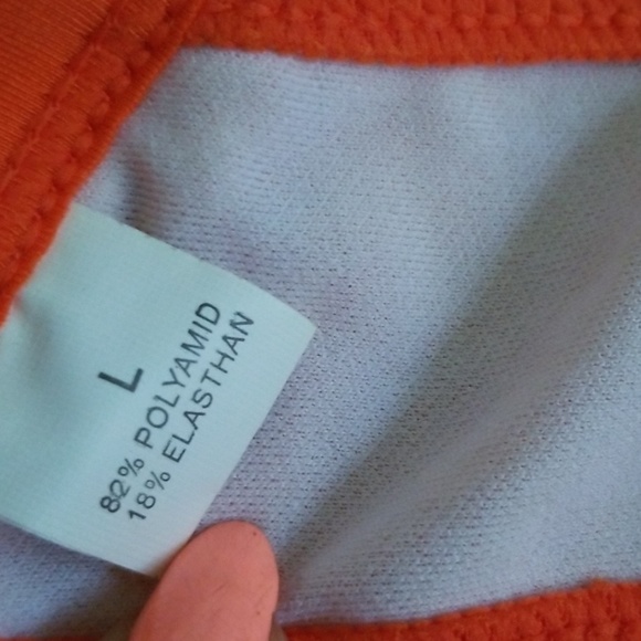 High Waist Bikini in Orange - Picture 8 of 8